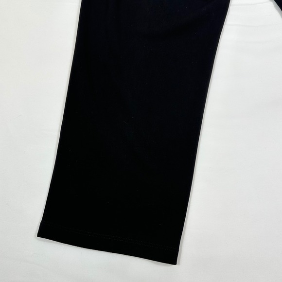 Susan Graver Liquid Knit Black Wide Leg Pull On Pants Womens XLP Petite Plus - Picture 6 of 8